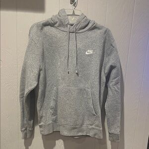 Nike Men's Heather Gray Hoodie